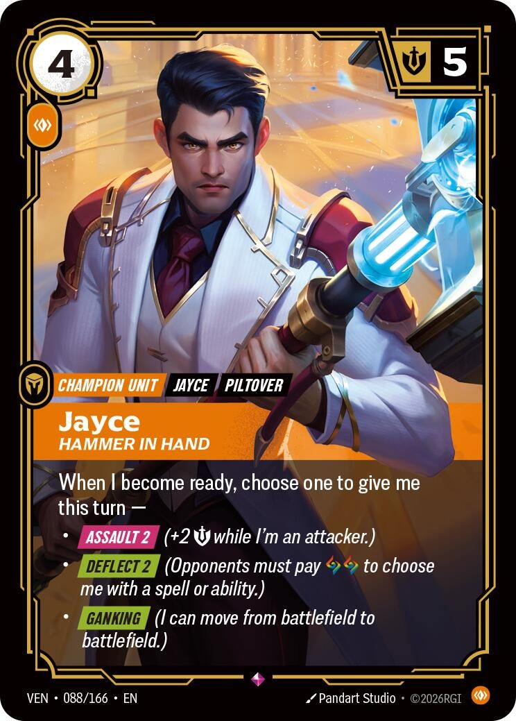 Image for Jayce, Hammer in Hand - Riftbound: League of Legends Trading Card Game