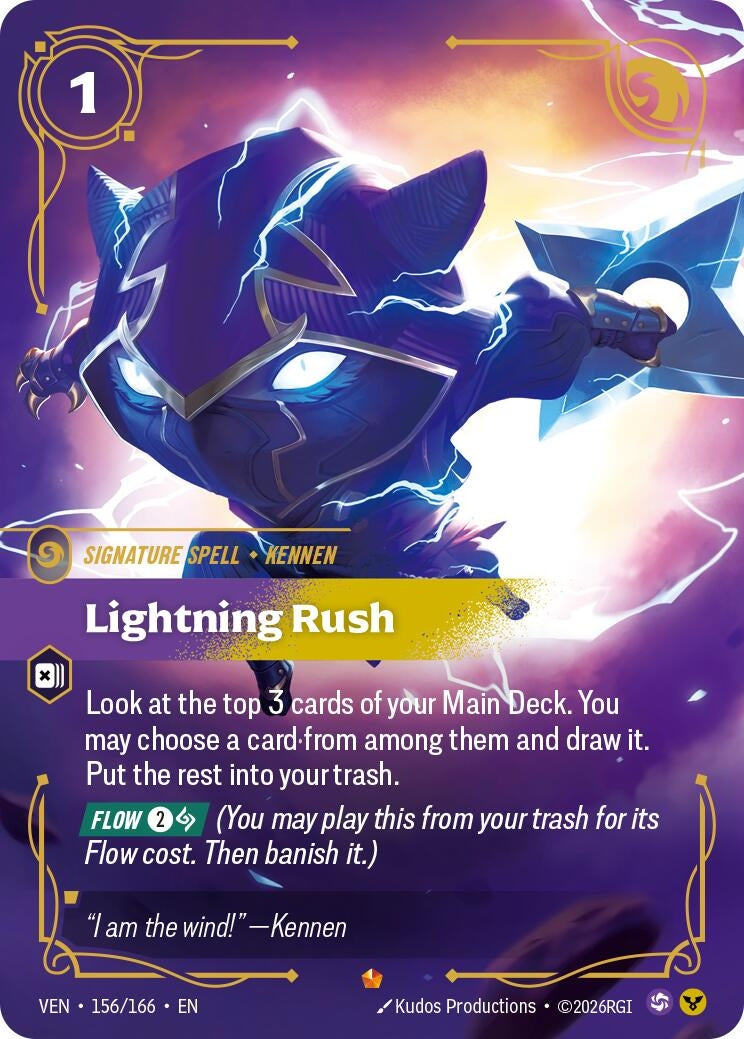 Image for Lightning Rush - Riftbound: League of Legends Trading Card Game