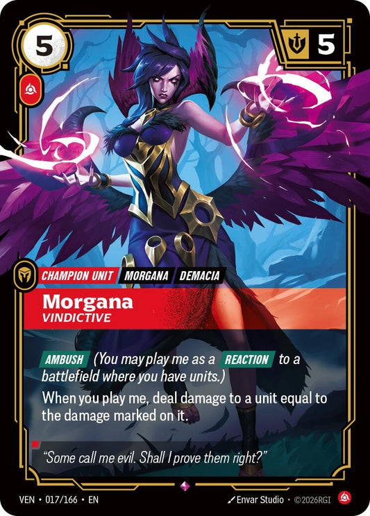 Image for Morgana, Vindictive - Riftbound: League of Legends Trading Card Game