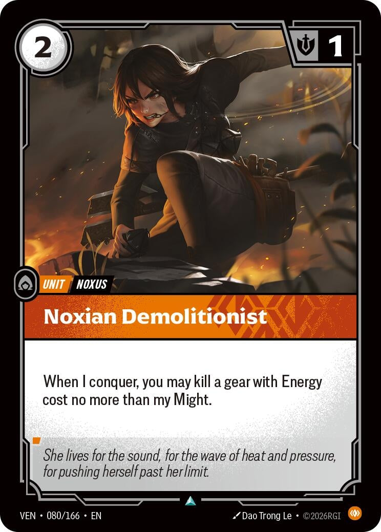 Image for Noxian Demolitionist - Riftbound: League of Legends Trading Card Game