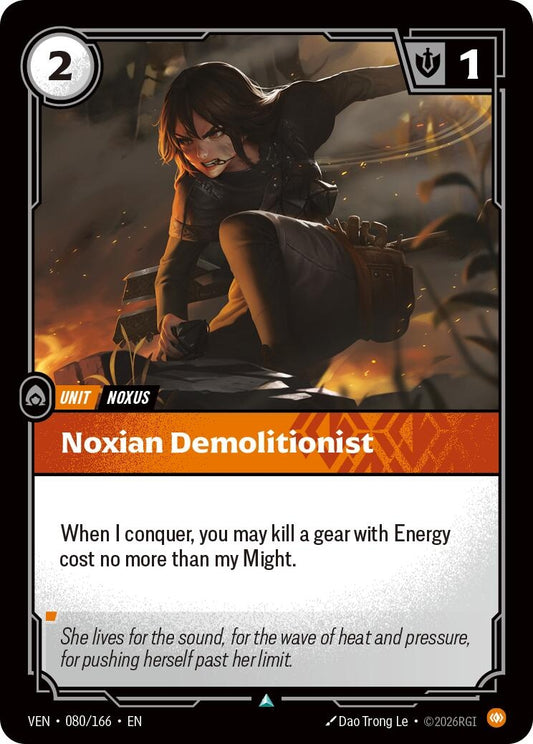 Image for Noxian Demolitionist - Riftbound: League of Legends Trading Card Game