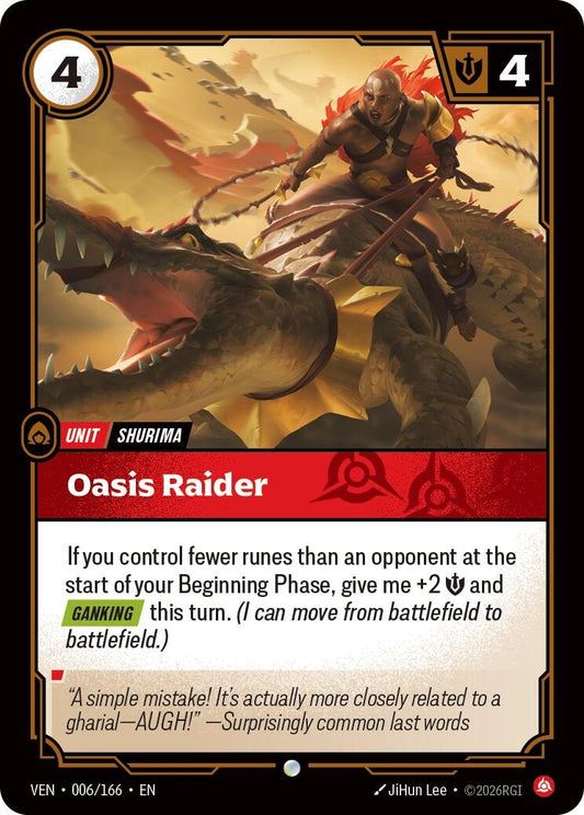 Image for Oasis Raider - Riftbound: League of Legends Trading Card Game