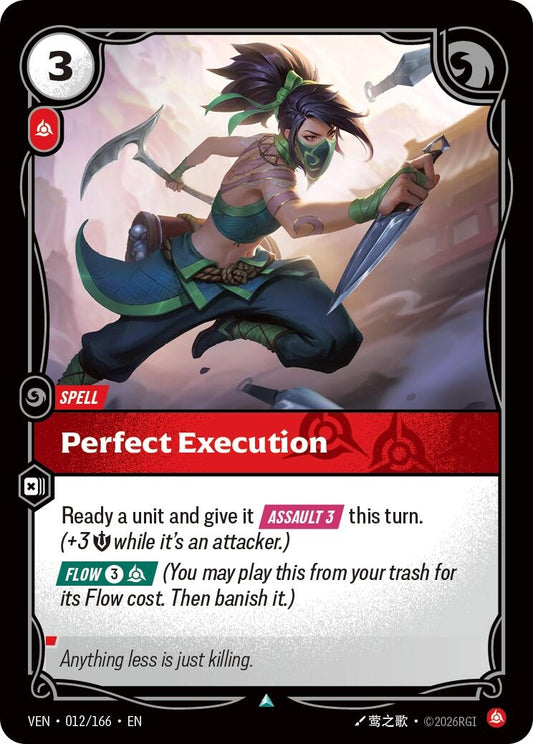 Image for Perfect Execution - Riftbound: League of Legends Trading Card Game