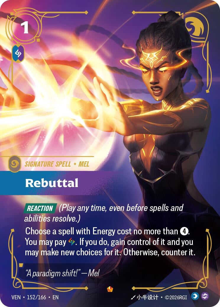 Image for Rebuttal - Riftbound: League of Legends Trading Card Game