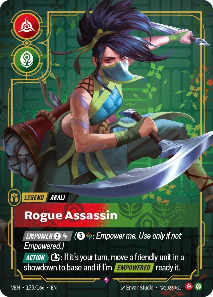Image for Akali, Rogue Assassin - Riftbound: League of Legends Trading Card Game