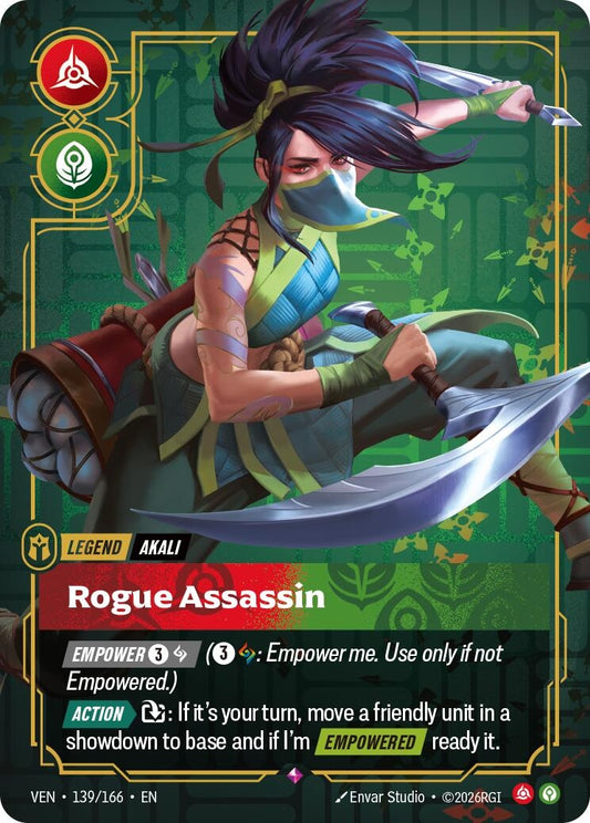 Image for Akali, Rogue Assassin - Riftbound: League of Legends Trading Card Game