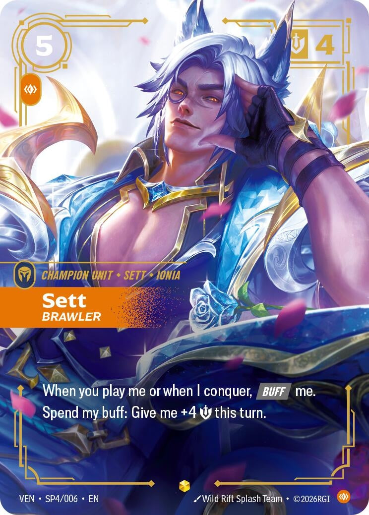 Image for Sett, Brawler - Riftbound: League of Legends Trading Card Game