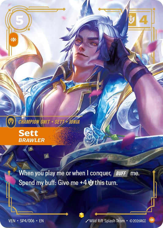 Image for Sett, Brawler - Riftbound: League of Legends Trading Card Game