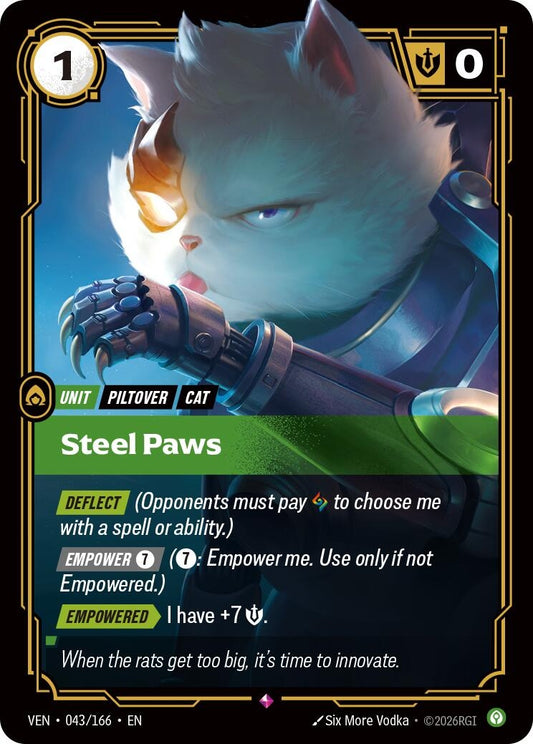 Image for Steel Paws - Riftbound: League of Legends Trading Card Game