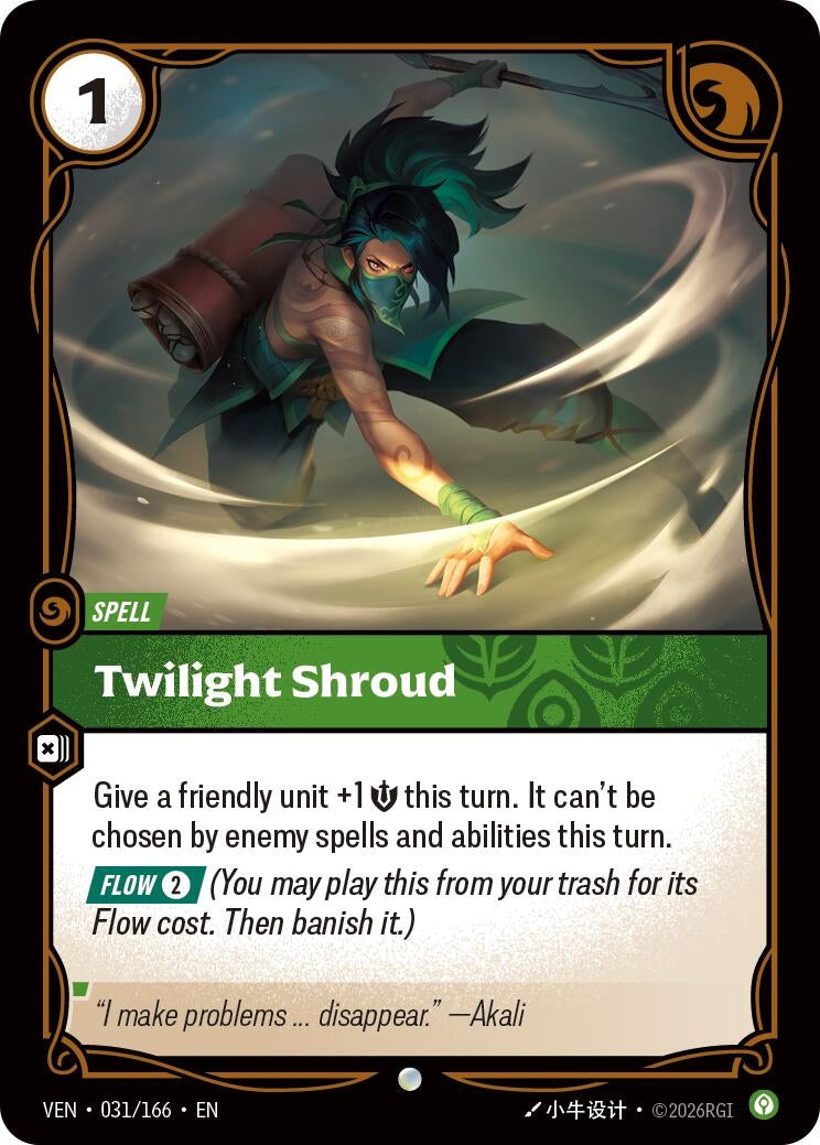 Image for Twilight Shroud - Riftbound: League of Legends Trading Card Game
