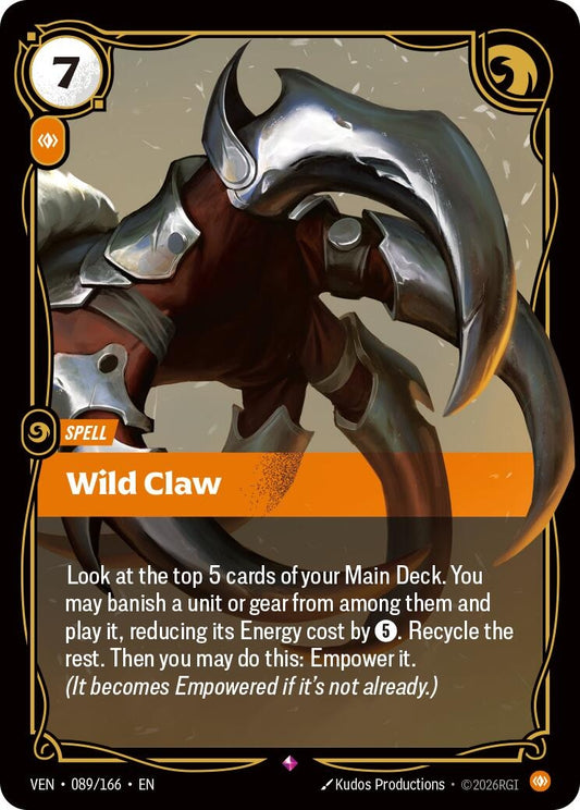 Image for Wild Claw - Riftbound: League of Legends Trading Card Game