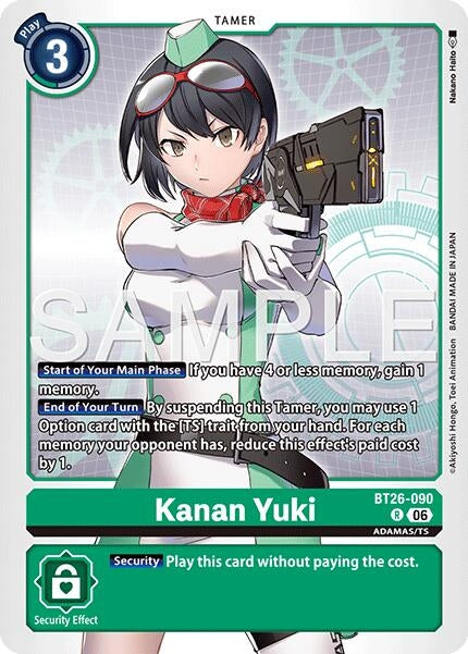 Image for Kanan Yuki - Digimon Card Game