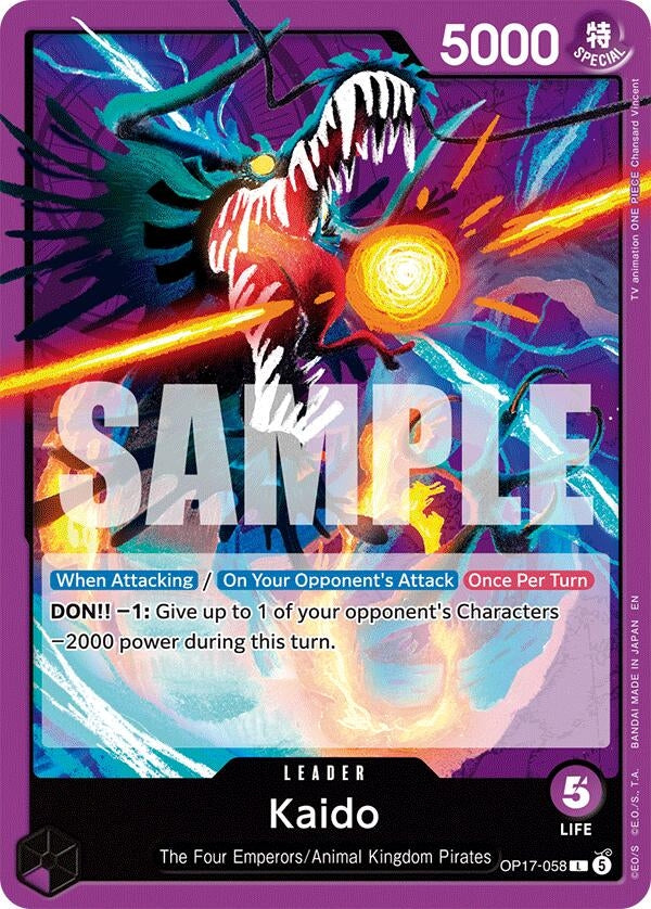 Image for Kaido (058) - One Piece Card Game