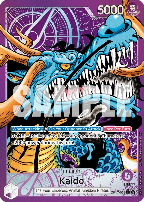 Image for Kaido (058) (Alternate Art) - One Piece Card Game