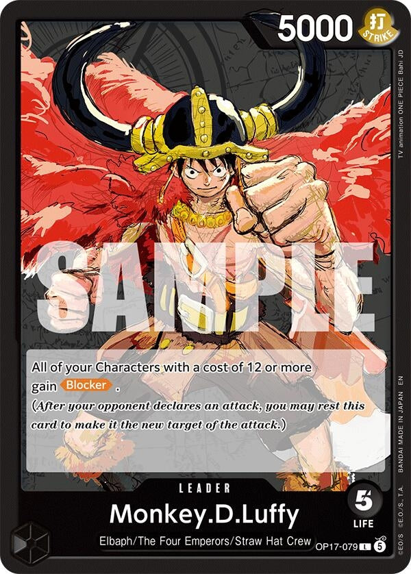 Image for Monkey.D.Luffy (079) - One Piece Card Game