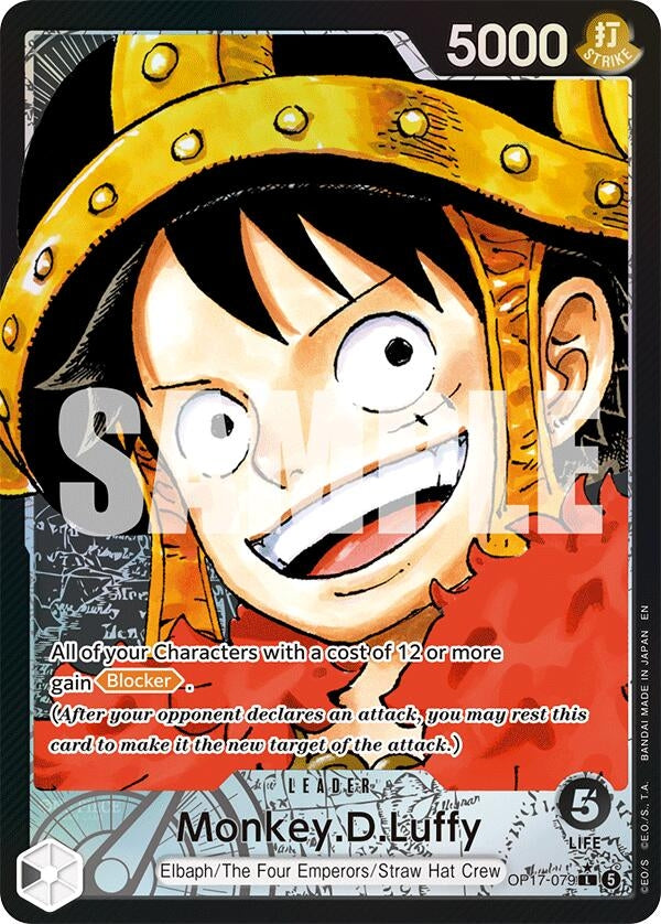 Image for Monkey.D.Luffy (079) (Alternate Art) - One Piece Card Game