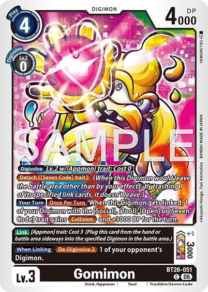 Image for Gomimon - Digimon Card Game