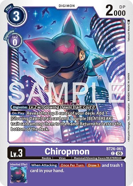 Image for Chiropmon - Digimon Card Game