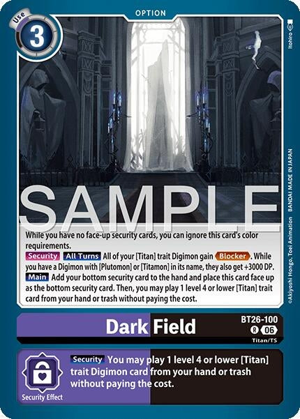 Image for Dark Field - Digimon Card Game