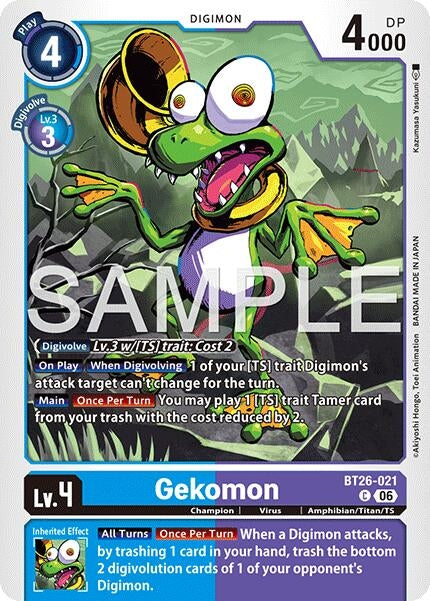 Image for Gekomon - Digimon Card Game