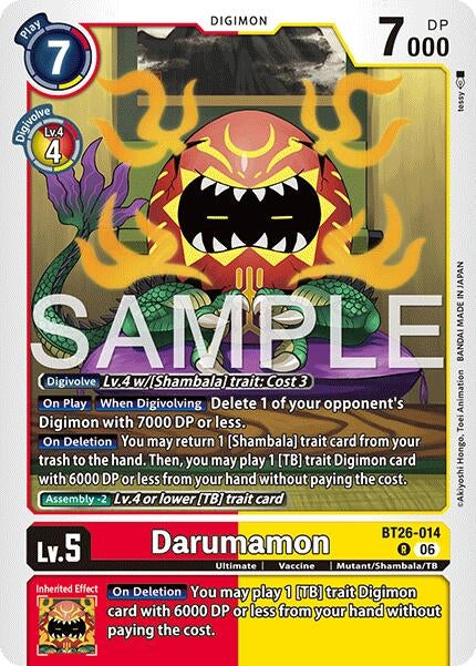 Image for Darumamon - Digimon Card Game