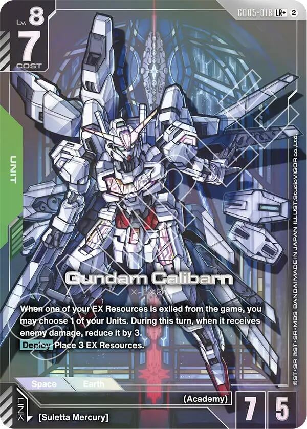 Image for Gundam Calibarn (LR+) - Gundam Card Game