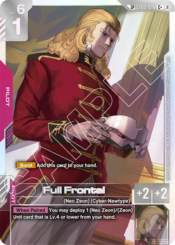 Image for Full Frontal (C+) (SP) - Gundam Card Game