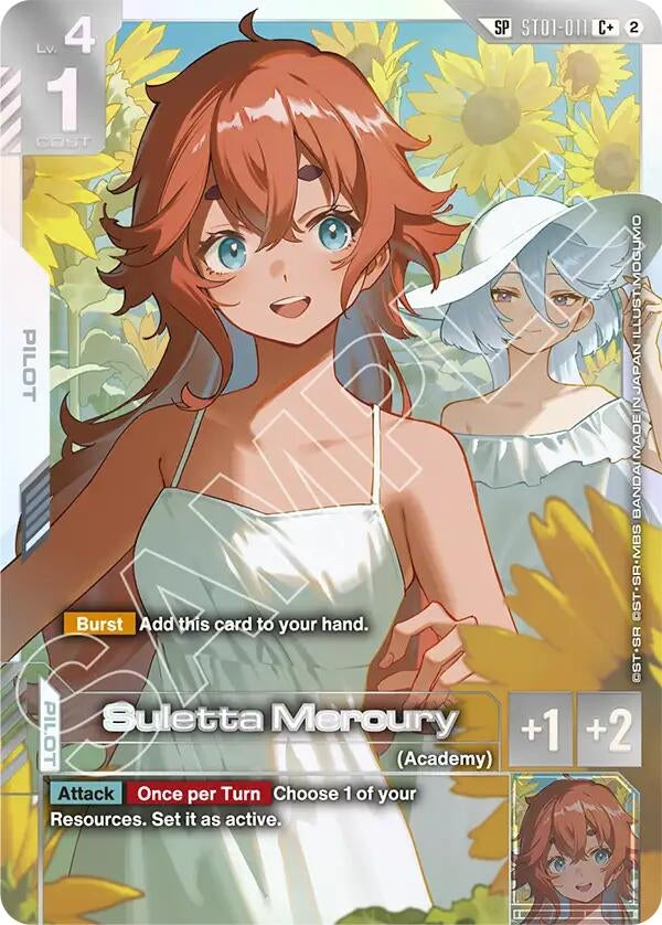 Image for Suletta Mercury (C+) (SP) - Gundam Card Game