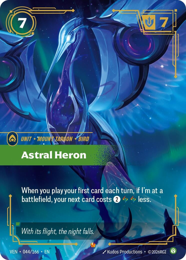 Image for Astral Heron - Riftbound: League of Legends Trading Card Game