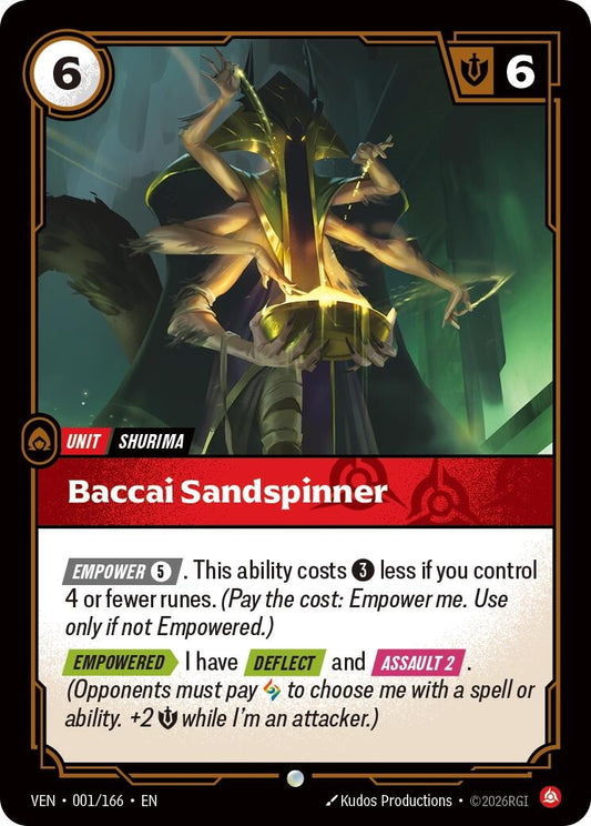 Image for Baccai Sandspinner - Riftbound: League of Legends Trading Card Game