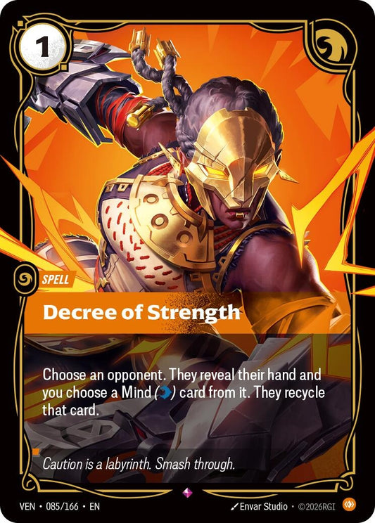 Image for Decree of Strength - Riftbound: League of Legends Trading Card Game
