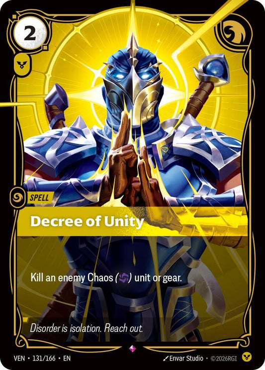 Image for Decree of Unity - Riftbound: League of Legends Trading Card Game