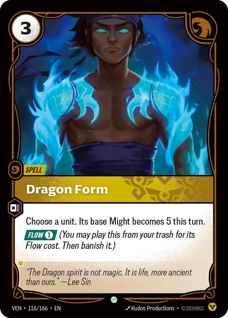 Image for Dragon Form - Riftbound: League of Legends Trading Card Game