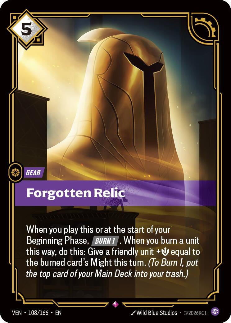 Image for Forgotten Relic - Riftbound: League of Legends Trading Card Game