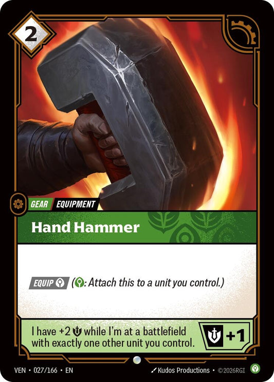Image for Hand Hammer - Riftbound: League of Legends Trading Card Game