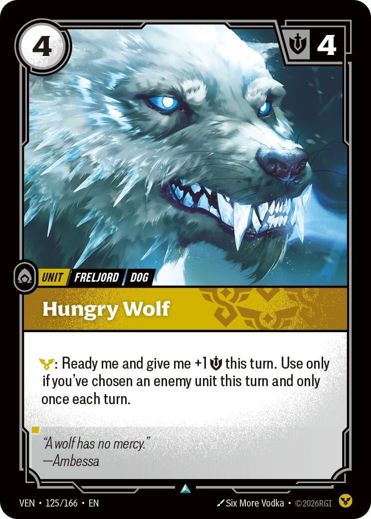 Image for Hungry Wolf - Riftbound: League of Legends Trading Card Game