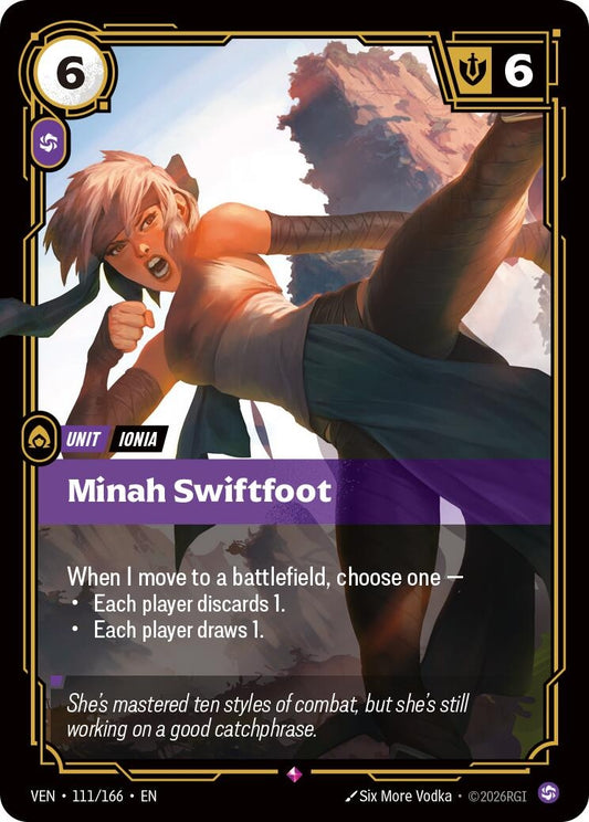 Image for Minah Swiftfoot - Riftbound: League of Legends Trading Card Game
