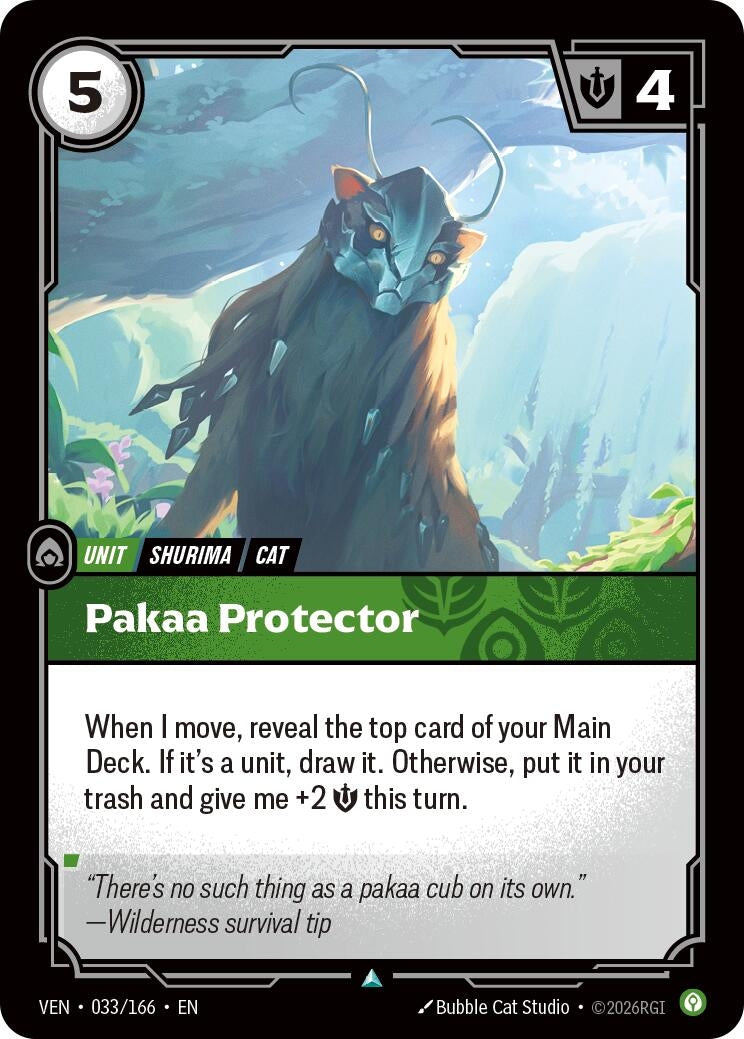 Image for Pakaa Protector - Riftbound: League of Legends Trading Card Game