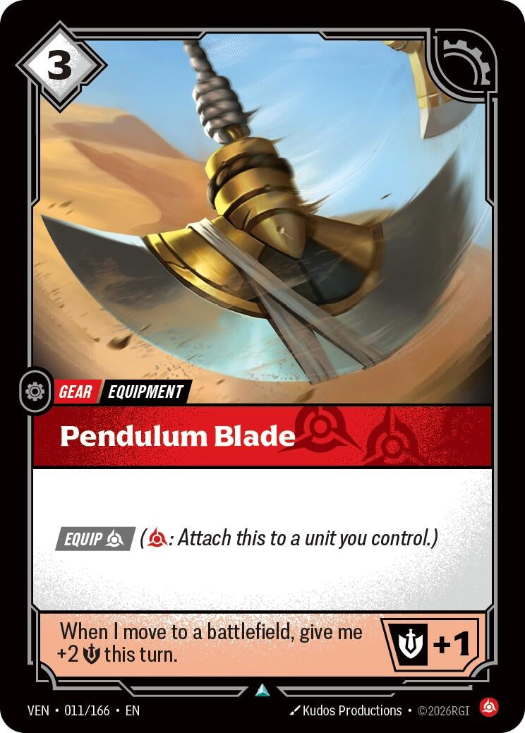 Image for Pendulum Blade - Riftbound: League of Legends Trading Card Game