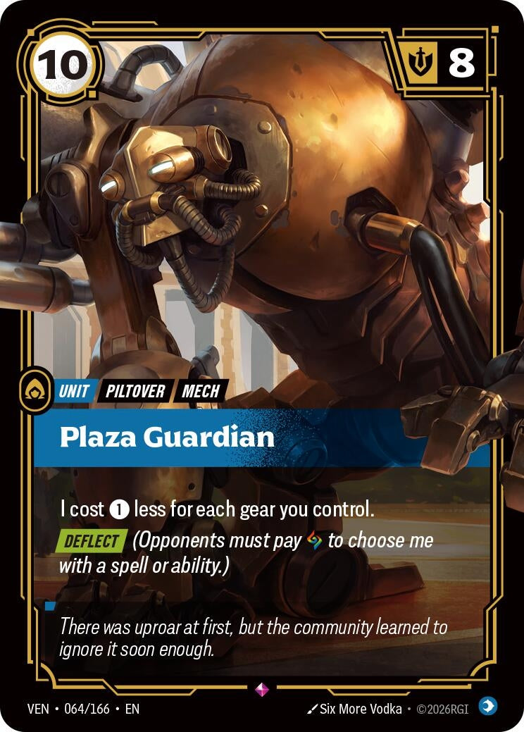 Image for Plaza Guardian - Riftbound: League of Legends Trading Card Game