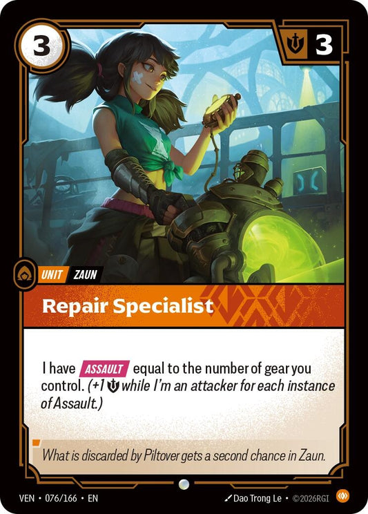 Image for Repair Specialist - Riftbound: League of Legends Trading Card Game