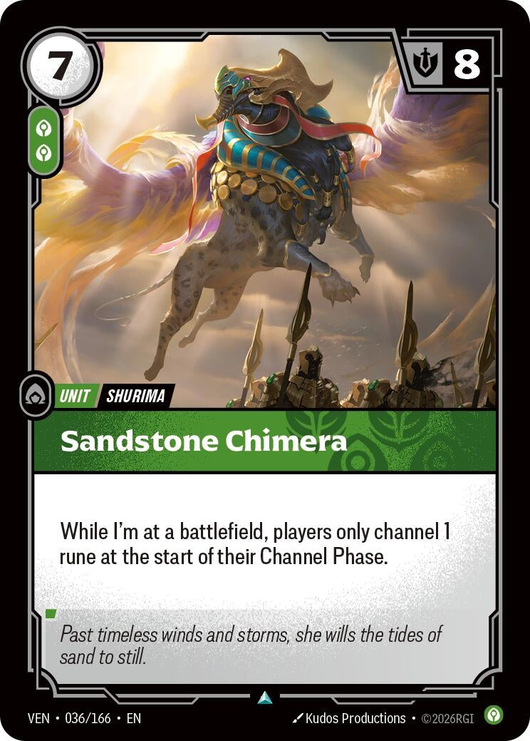 Image for Sandstone Chimera - Riftbound: League of Legends Trading Card Game