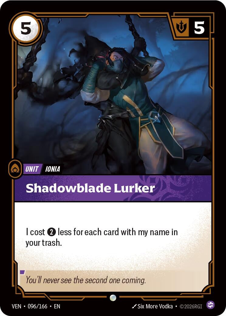Image for Shadowblade Lurker - Riftbound: League of Legends Trading Card Game