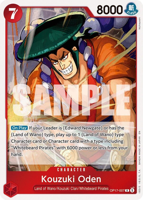 Image for Kouzuki Oden - One Piece Card Game