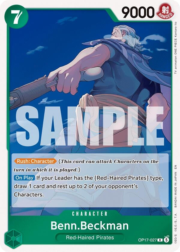 Image for Benn.Beckman - One Piece Card Game