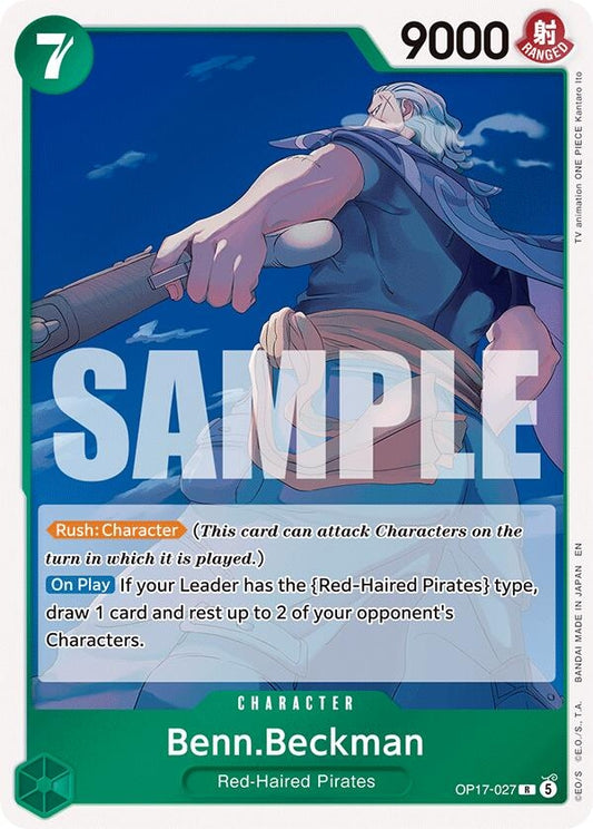 Image for Benn.Beckman - One Piece Card Game