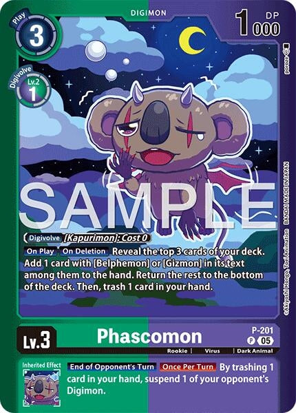 Image for Phascomon - Digimon Card Game