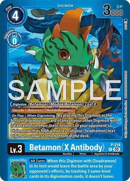 Image for Betamon (X Antibody) - Digimon Card Game
