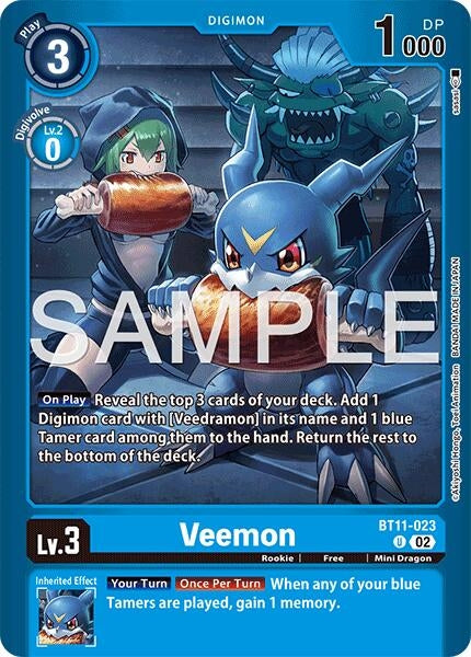 Image for Veemon - Digimon Card Game