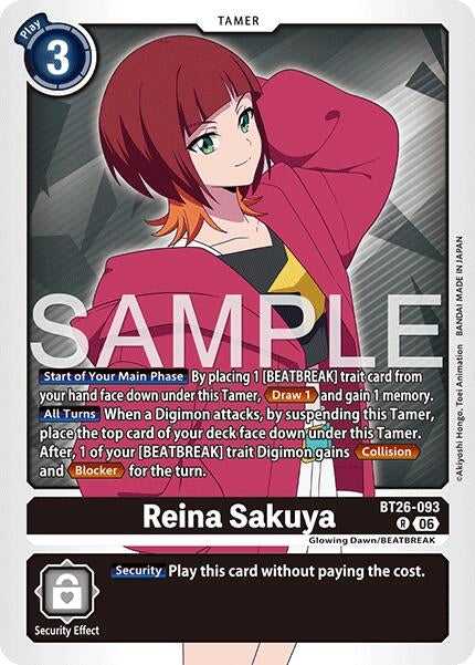 Image for Reina Sakuya - Digimon Card Game